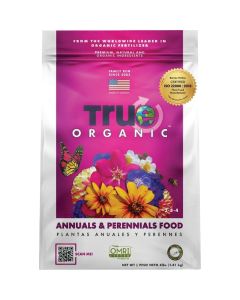 True Organic 4 Lb. 3-5-4 Annuals & Perennials Dry Plant Food