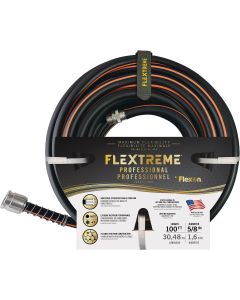 Flexon Flextreme 5/8 In. Dia. x 100 Ft. L. Garden Hose W/Kink-Stop