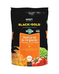 Black Gold 1.5 Cu. Ft. 38 Lb. All Purpose Natural & Organic Potting Mix