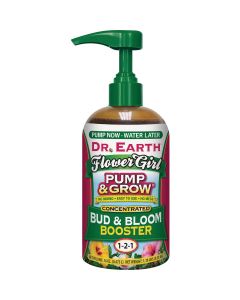 Dr. Earth Pump & Grow Flower Girl 16 Oz. 1-2-1 Concentrated Bud & Bloom Booster