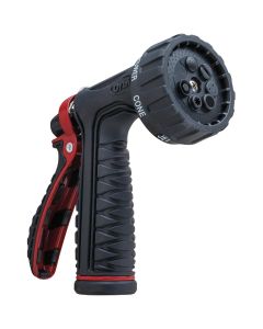 Orbit Pro Flo 7-Pattern Rear Trigger Nozzle, Red & Black