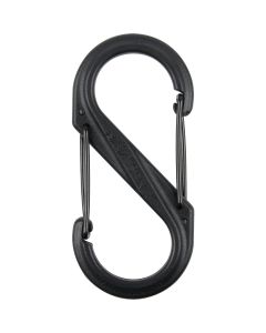 Nite Ize S-Biner Size 4 25 Lb. Capacity Black S-Clip Key Ring