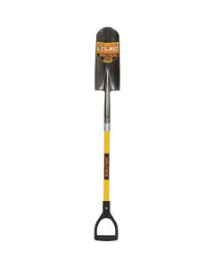 Structron S700 SpringFlex 29 In. Fiberglass D-Handle Round Point Drain Spade