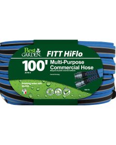 Best Garden Hiflo 100 Ft. Lightweight & Compact Garden Hose