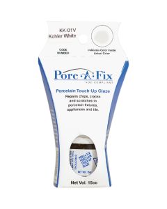 Fixture-Fix Porc-A-Fix Kohler White Porcelain Touch-up Paint, 15cc