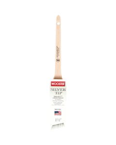 Wooster SILVER TIP 1-1/2 In. Thin Angle Sash Paint Brush