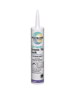 Polyblend 10.5 Oz. #381 Bright White Non-Sanded Ceramic Tile Caulk