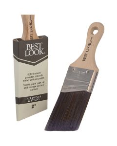 Best Look 2 In. Angle Sash Short Handle Paint Brush