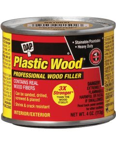 DAP Plastic Wood 4 Oz. Pine Solvent Professional Wood Filler