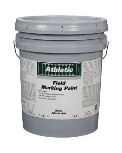 Field Marking Paint White 5 Gal Acrylic Flat Field Marking Paint