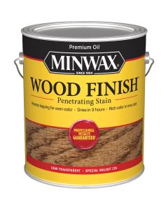 Minwax Wood Finish VOC Penetrating Stain, Special Walnut, 1 Gal.