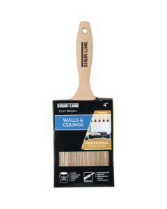 Shur-Line Shur-Flow Paint + Primer 4 In. Flat Wall Paint Brush