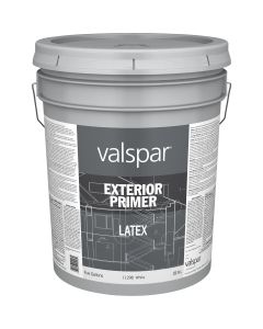 Valspar Pro-Hide White Exterior Primer, 5 Gal.