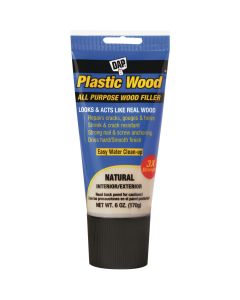 Dap Plastic Wood 6 Oz. Natural All Purpose Wood Filler