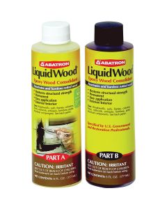 Abatron LiquidWood - Includes 6 Oz. Part & 6 Oz. Part B