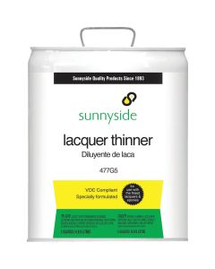 Sunnyside Low VOC Lacquer Thinner, 5 Gallon