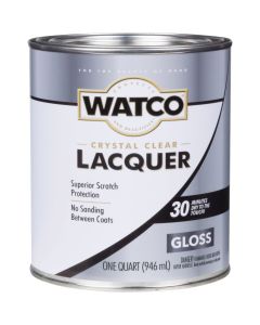 Watco Clear Gloss Quart 87 Sq. Ft./Qt. Lacquer