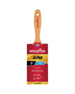 Wooster Alpha 3 In. Firm Flat Varnish Paint Brush