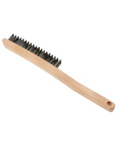 Best Look Long Curved Handle Wire Brush