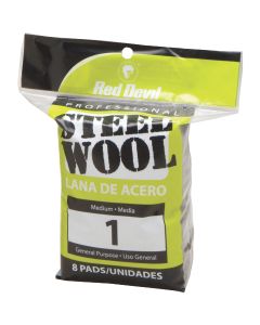 Red Devil #1 Steel Wool (8-Pack)