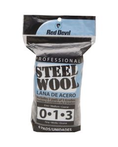 Red Devil Assorted Steel Wool (6-Pack)