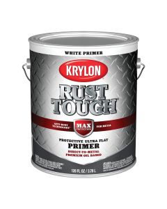 Krylon Rust Tough Primer, White, 1 Gal.