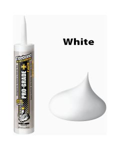 Titebond 10.1 Oz. White Pro-Grade Plus Caulk