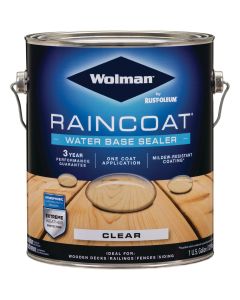 Wolman RainCoat Water-Based Repellent, Clear, 1 Gal.