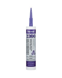 Geocel 2300 10.3 Oz. Driftwood Construction Tripolymer Sealant (Plastic Cartridge)