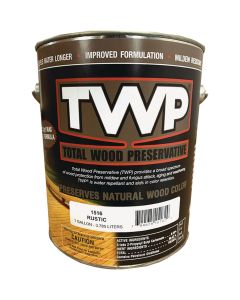 TWP1500 Series Low VOC Wood Preservative Deck Stain, Rustic, 1 Gal.