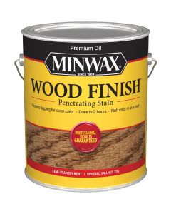 Minwax Wood Finish Penetrating Stain, Special Walnut, 1 Gal.