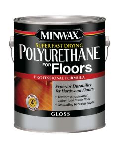 Minwax Gloss Super Fast-Drying Polyurethane For Floors, 1 Gal.