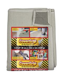 CoverGrip 3.5 Ft. x 4 Ft. 8 Oz. Non-Slip Safety Drop Cloth