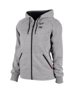 Milwaukee M12 Women's Medium Gray Cordless Heated Hoodie