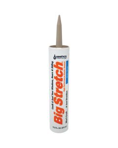 Sashco Big Stretch 10.5 Oz. Acrylic Elastomeric Caulk, Slate Gray