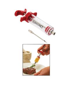 GrillPro Stainless Steel 10 In. Marinade Meat Injector