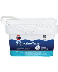 HTH Pool Care 3 In. 8 Lb. Chlorine Tabs Ultra