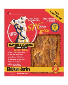 Savory Prime General Savory Chicken Jerky Dog Treat, 1 Lb.