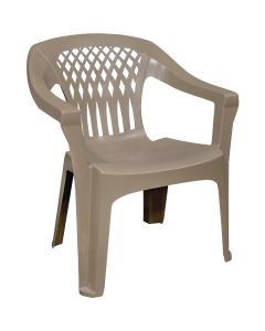 Adams Big Easy Portobello Resin Stackable Chair