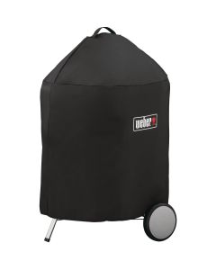 Weber Premium 22 In. Black Polyester Grill Cover