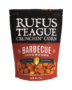 Rufus Teague Crunchin' Corn 6 Oz. BBQ Throwdown Corn Kernels