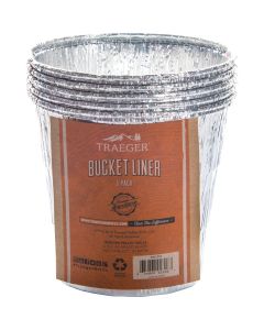 Traeger Aluminum Grease Bucket Liner (5-Pack)