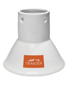 Traeger Porcelain Chicken Throne Roaster