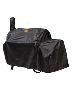 Oklahoma Joe's Highland 57 In. Black Polyester Offset Smoker Cover