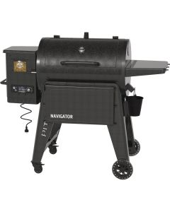 Pit Boss Navigator 850 Black 40,000-BTU 879 Sq. In. WiFi + Bluetooth Wood Pellet Grill