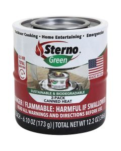 Sterno 12.2 Oz. Gel Canned Cooking Fuel (2-Pack)