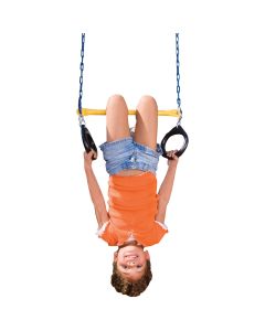 Swing N Slide 115 Lb. Weight Capacity Ring & Trapeze Combination