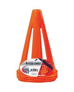 Franklin Flexi Cones 9 In. Field Marker Cone (4-Pack)