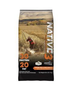 Kent Native Performance 40 Lb. Dry Dog Food, Energy Level 3