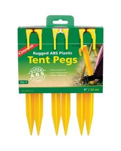 Coghlans 9 In. ABS Tent Peg (6-Pack)